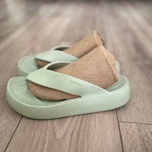 Crocs Women's Getaway Platform Flip Flops Sandals Size W9